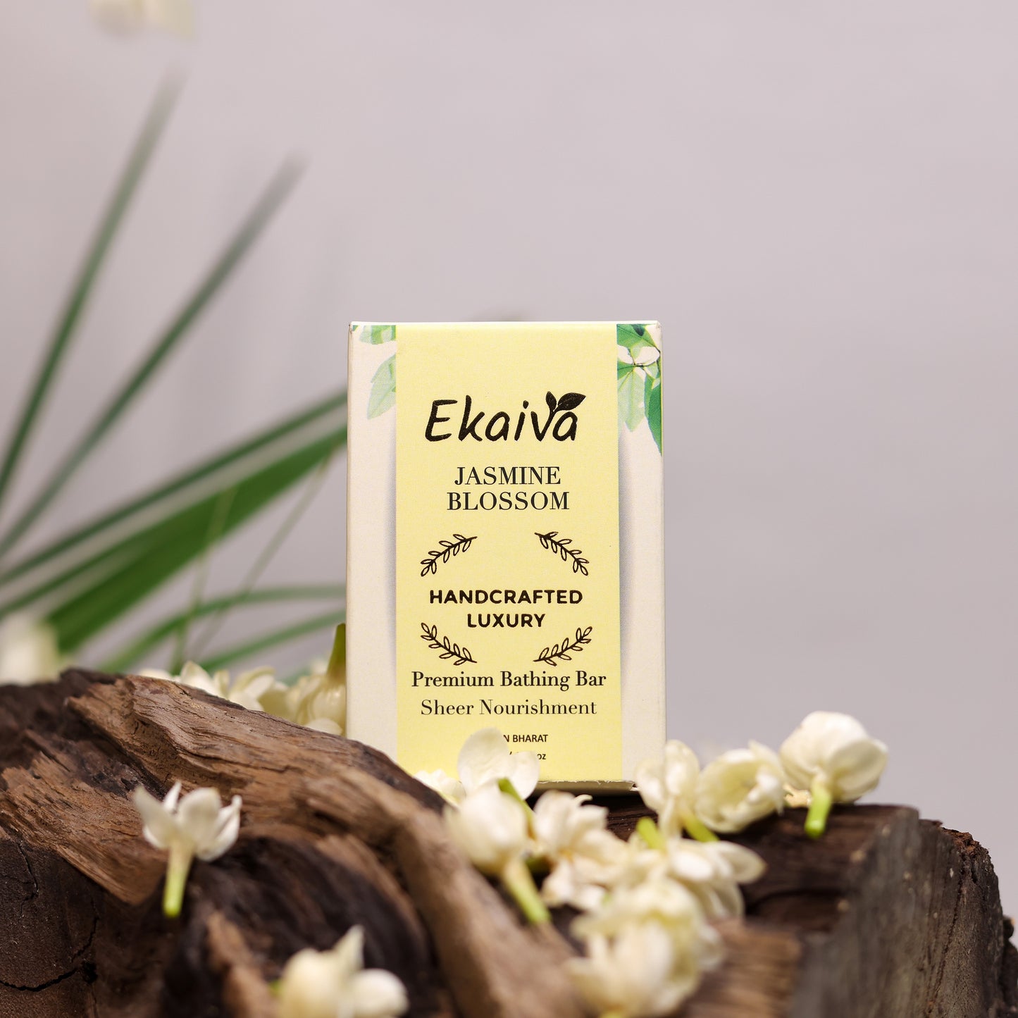 Jasmine Blossom Organic Daily Bathing Soap for Rejuvenating Nourishing, Suitable for Every Skin, 125 gm