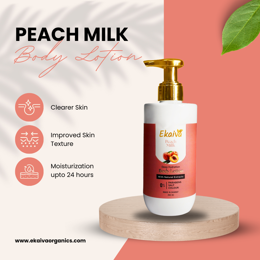 Peach Milk Body Lotion, 250ml